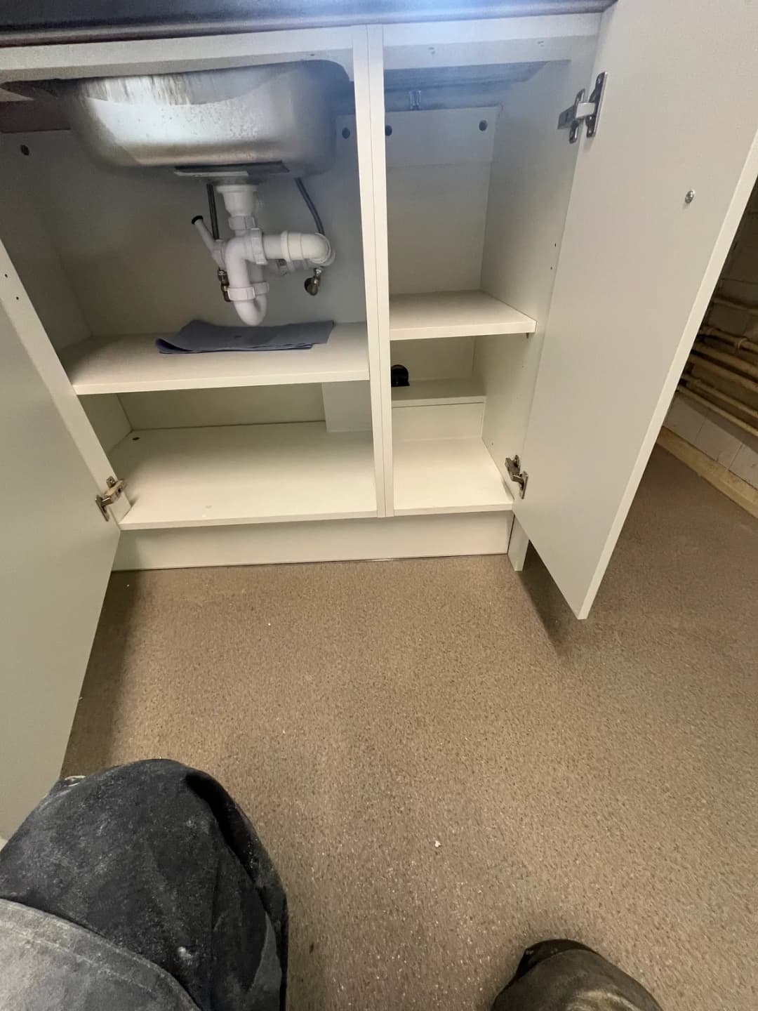 Finished kitchen